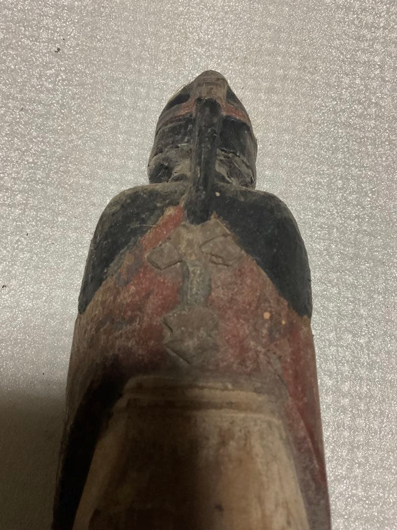 木製／聖徳太子　幼少期立像。【江戸時代製作。30cm程の仏像】。