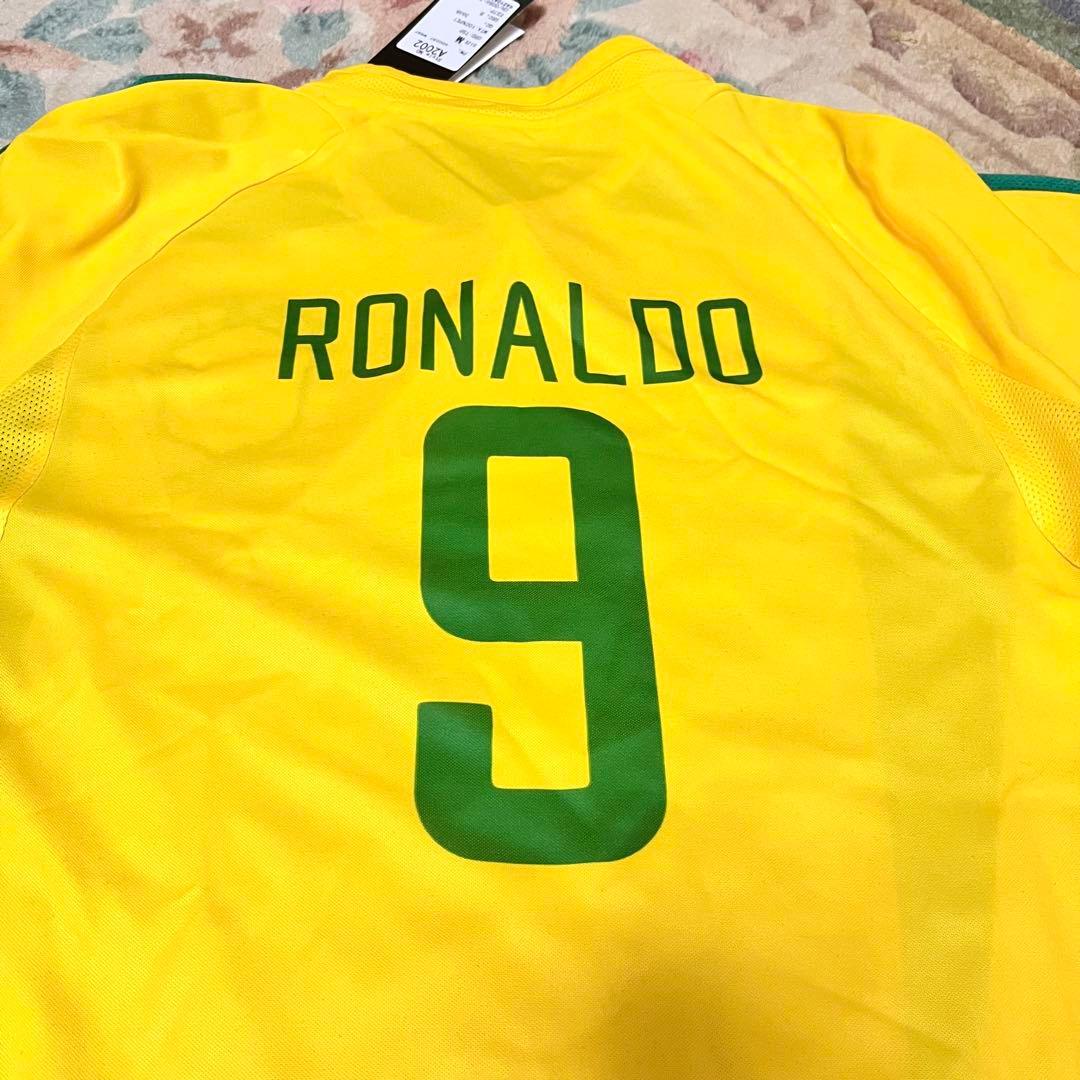 サッカーユニフォーム　ブラジル代表　ロナウド　9番 Mサイズ　新品