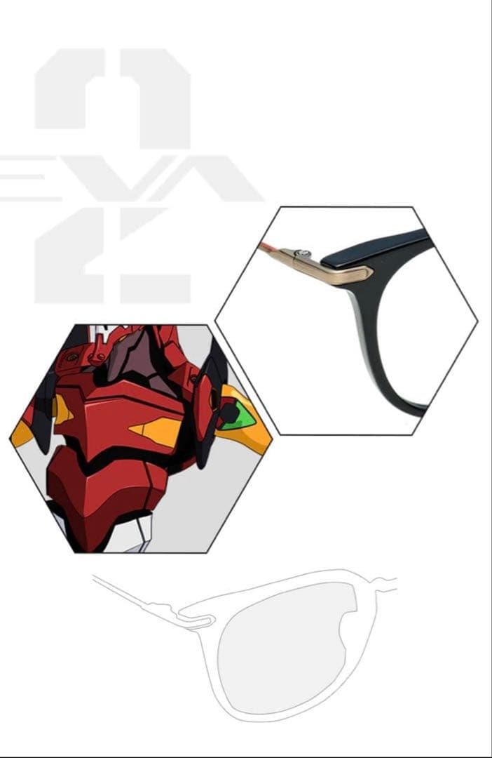 Evangelion Test Type-02 メガネ アスカモデル