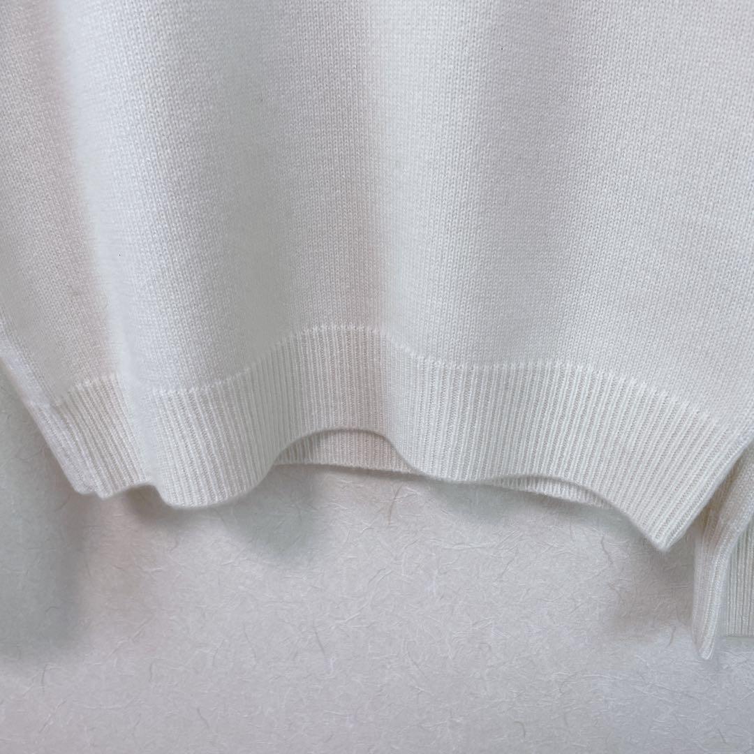 新品２４FW archivio カシミヤ100％ハイネックセーター 38号