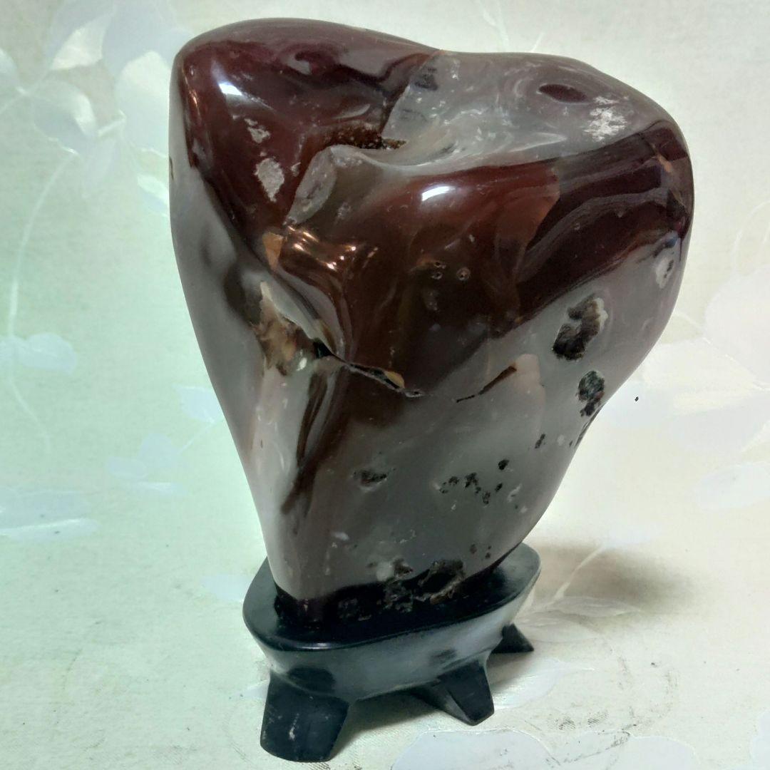 水石　瑪瑙　メノウ　アゲート　天然石　原石　ミ10