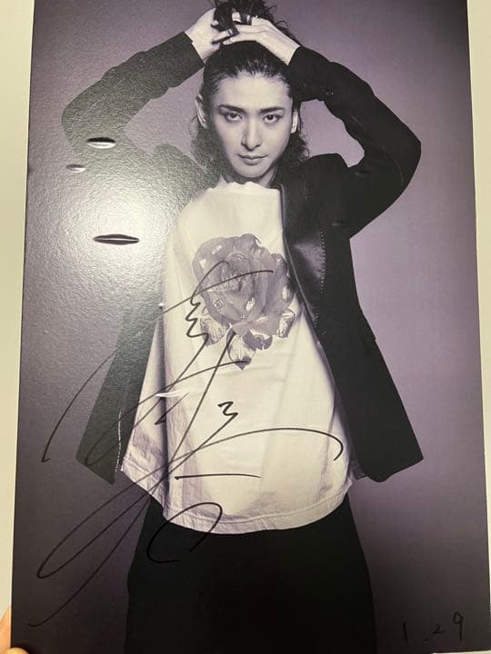 激レア商品 古川雄大 写真集 イベント 非売品パネル サイン入り