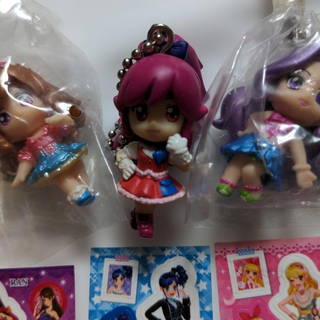 激レア　希少　アイカツ　ストラップ　ミニカード　チャーム　ミニシール　24個