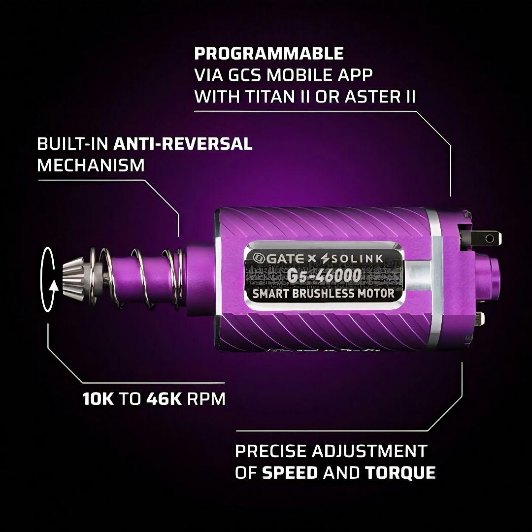 GATE G5スマートブラシレスモーター
