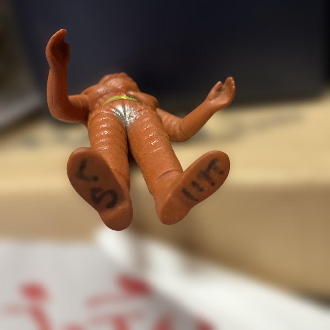 ⚠️レア　イナズマン　サナギマン　ミドルサイズ　ポピー　放送当時物　昭和レトロ