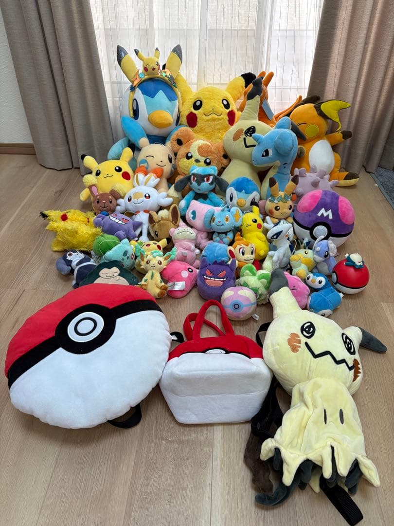 ポケセン SEGA等 ポケモン ぬいぐるみコレクション 色々まとめ売り合計44個