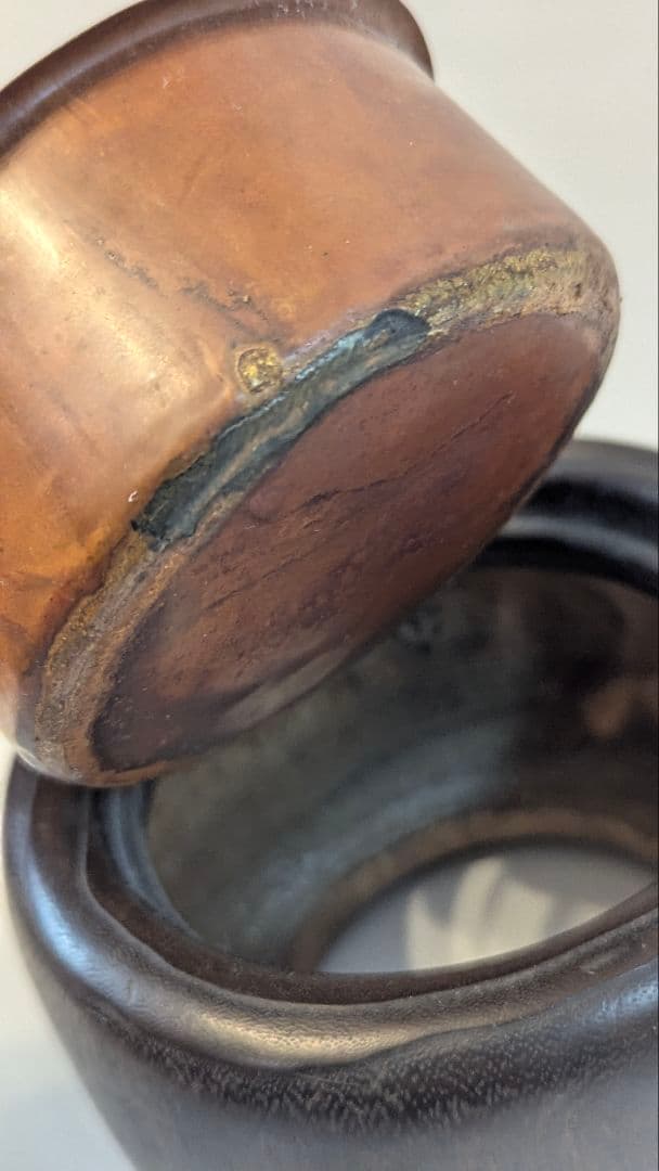 時代物　小型手あぶり火鉢　一刀彫 蒔絵　古道具　アンティーク　骨董　天然木