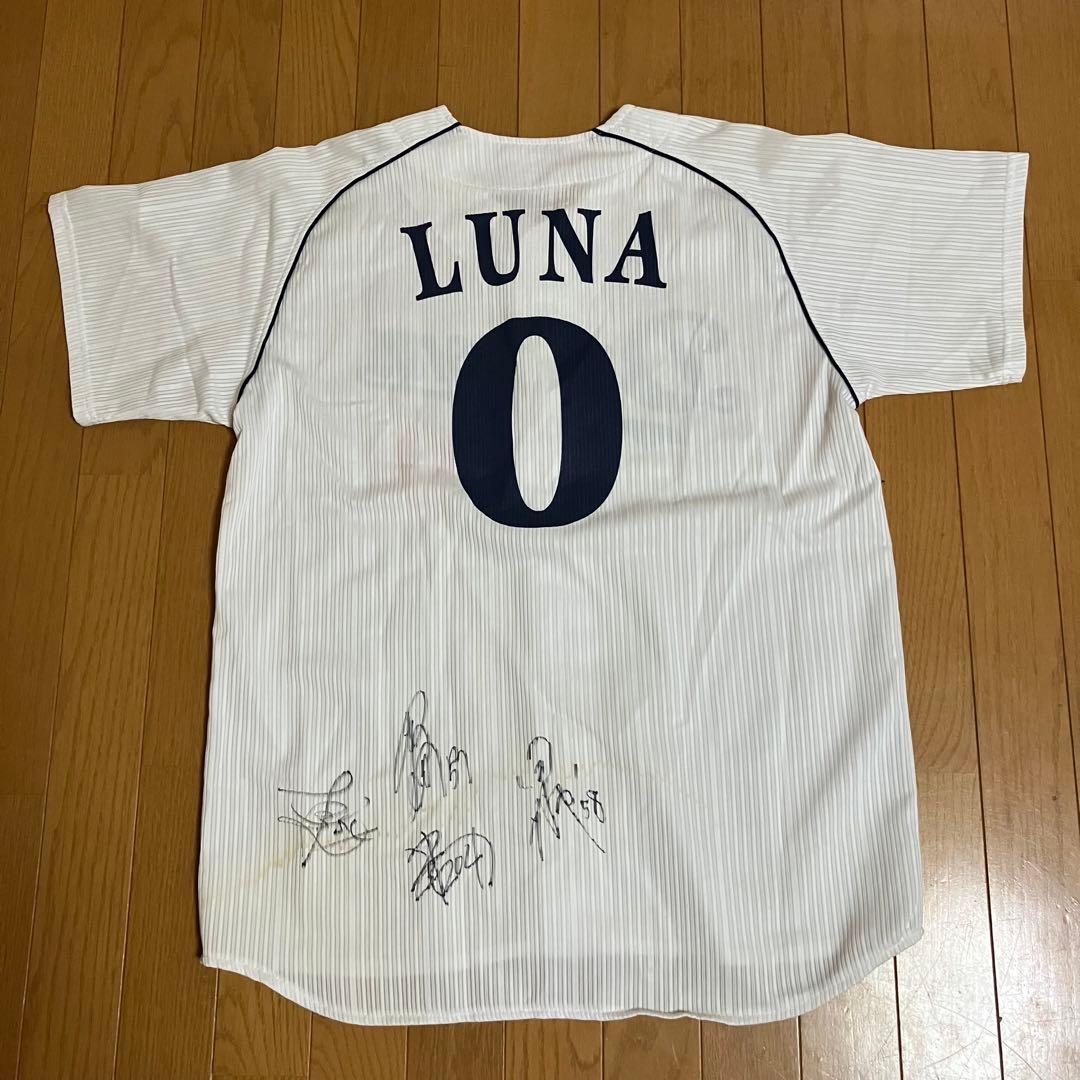 希少　中日ドラゴンズ サイン入りユニフォーム LUNA 0