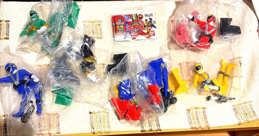 HGヒーローズ　フルカラーヒーロー　炎神戦隊ゴーオンジャー　6種セット