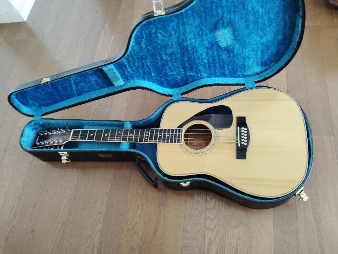 Yamaha 12弦アコースティックギター ハードケース付き