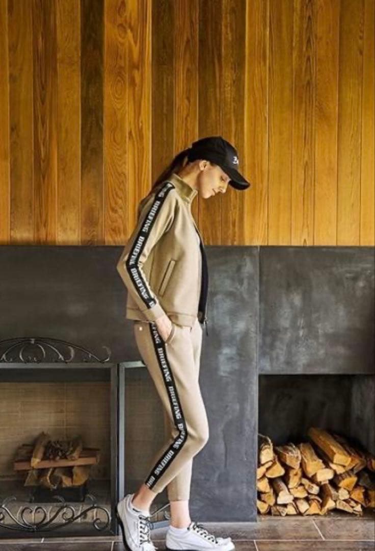 BRIEFING ブリーフィング WOMEN`S サイドラインブルゾン S