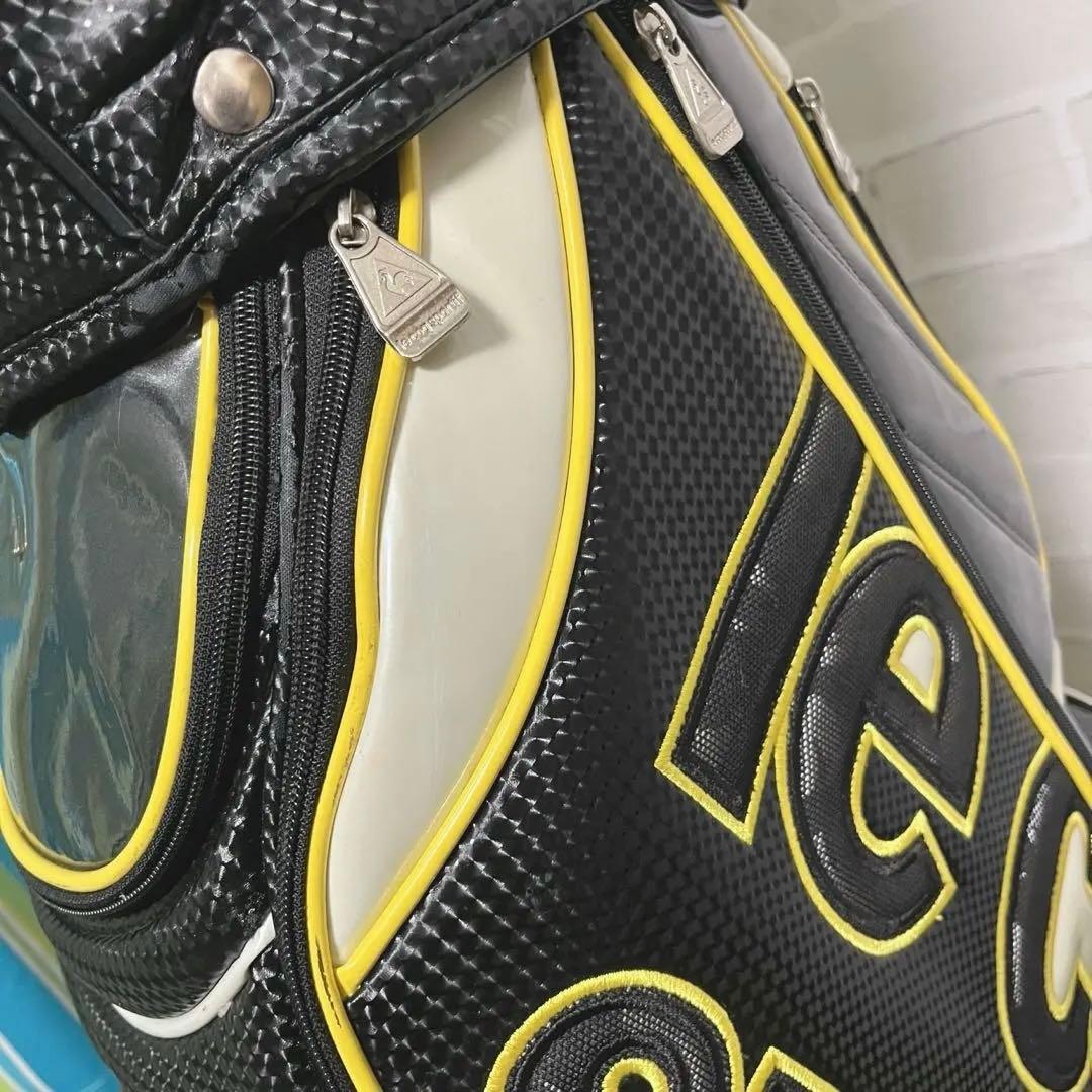 美品 le coq sportif キャディバッグ 9.5型 メンズ レディース