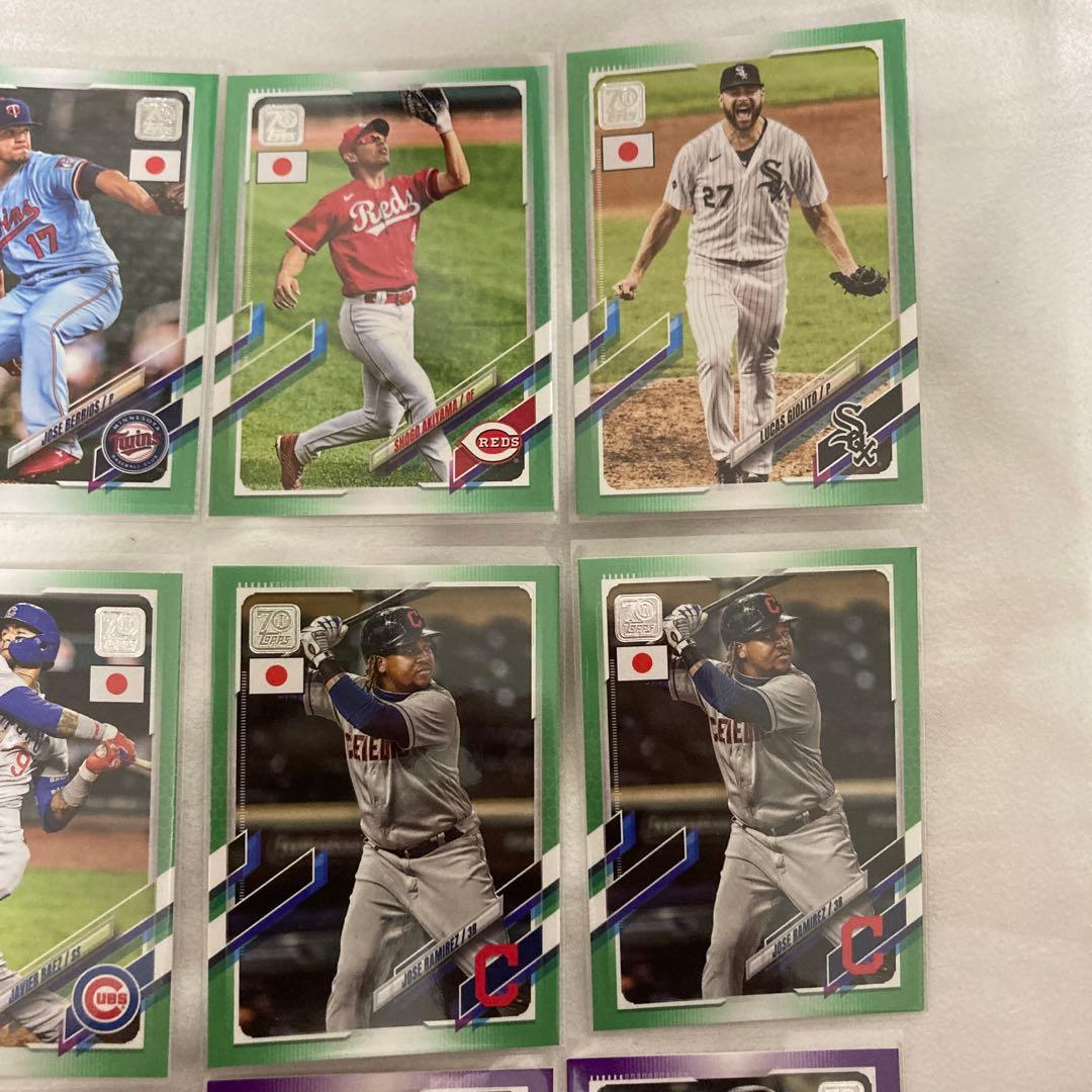 Topps JAPAN edition 2021 シリアル パラレル 27枚
