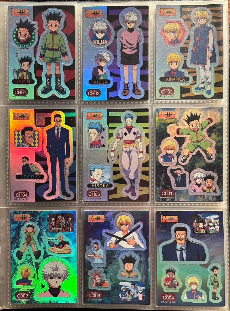 超激安‼️初期‼️HUNTER×HUNTER ステッカー <アマダ> フルコンプ‼️