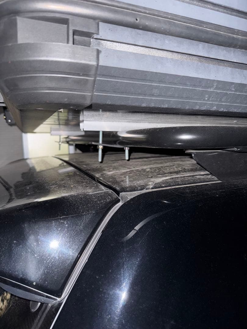 ルーフテント グレー/ブラック 210cm x 132cm