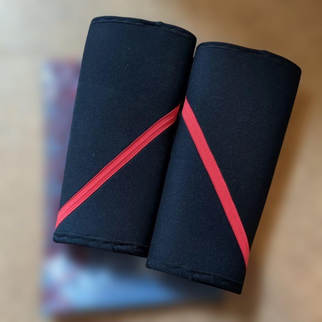 SBD　ニースリーブ 7mm XS ブラック/レッド