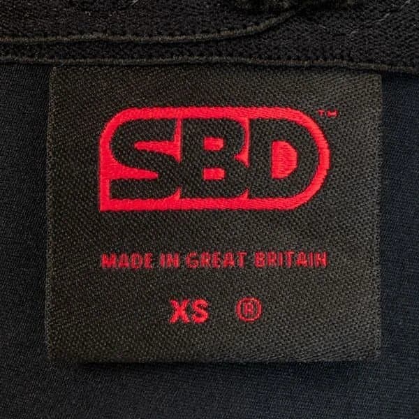 SBD　ニースリーブ 7mm XS ブラック/レッド