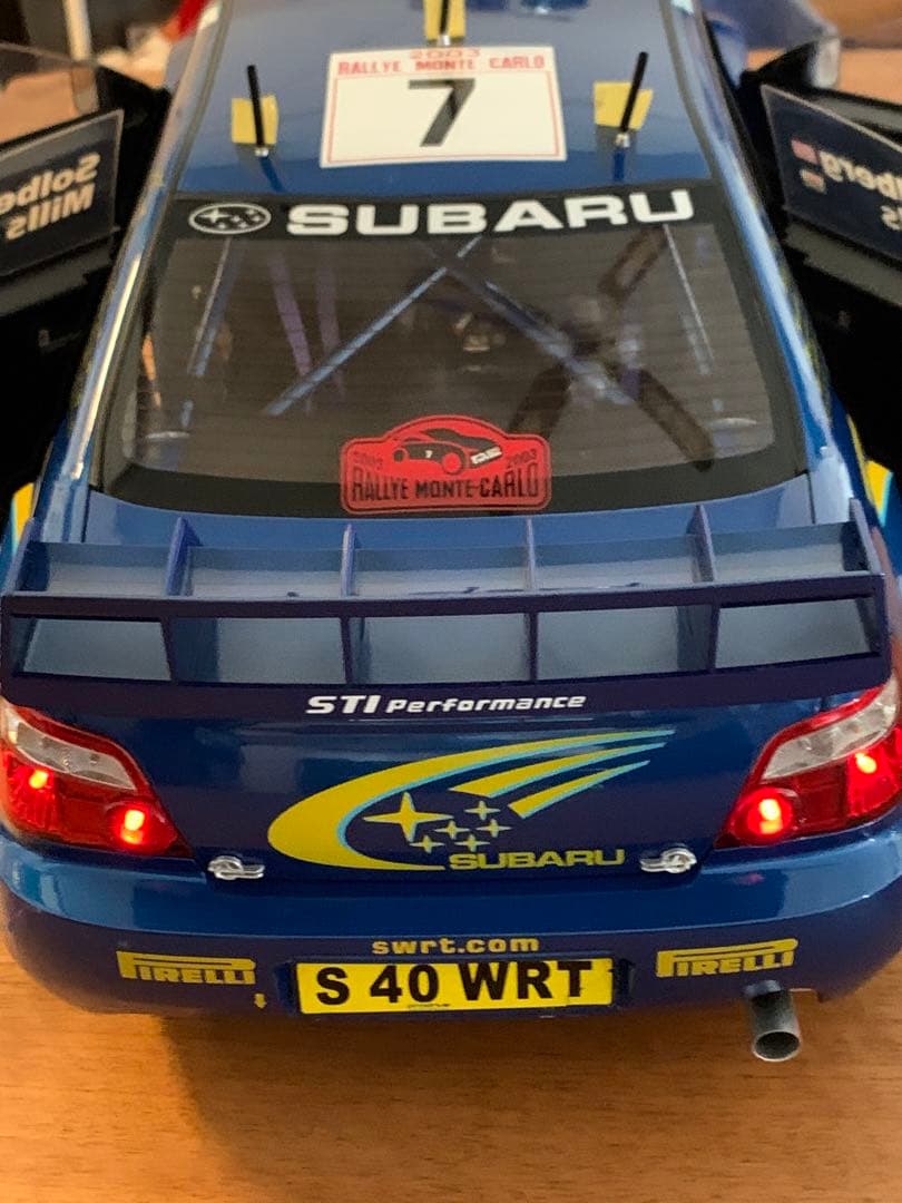 た*か様 アシェット　スバルインプレッサをつくる　完成品　ギミック動作確認済み