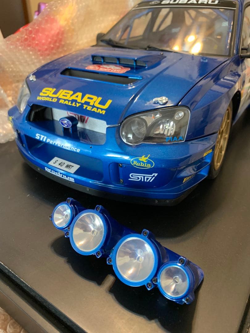 た*か様 アシェット　スバルインプレッサをつくる　完成品　ギミック動作確認済み