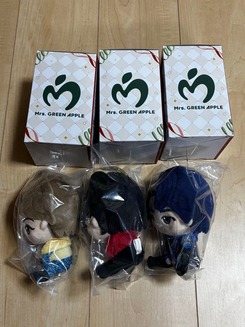 ミセス 一番くじ Mrs. GREEN APPLE 大森若井藤澤ぬいぐるみ