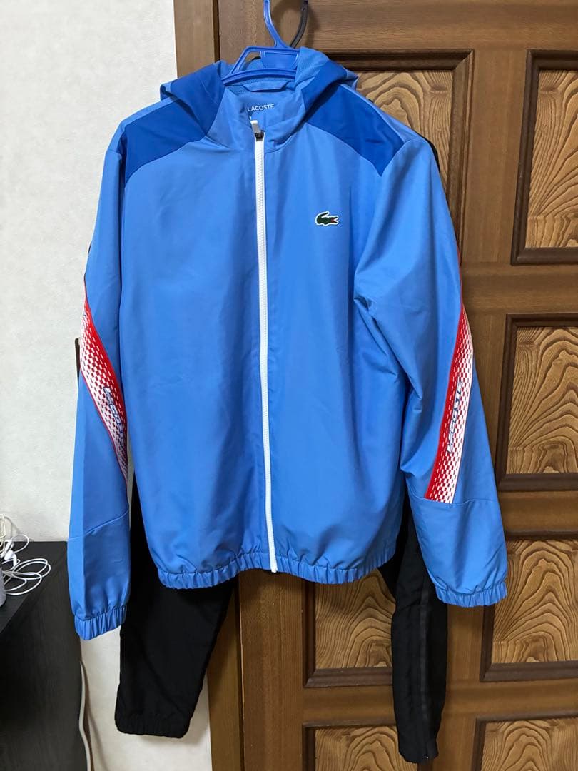 ラコステ　ウオームアップ　② 上下　Mサイズ相当