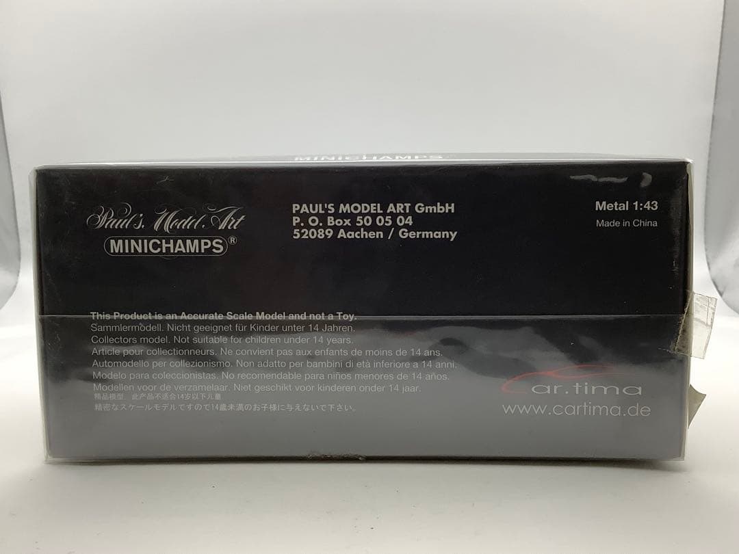 MINICHAMPS 赤いミニカー 限定300台 081/300