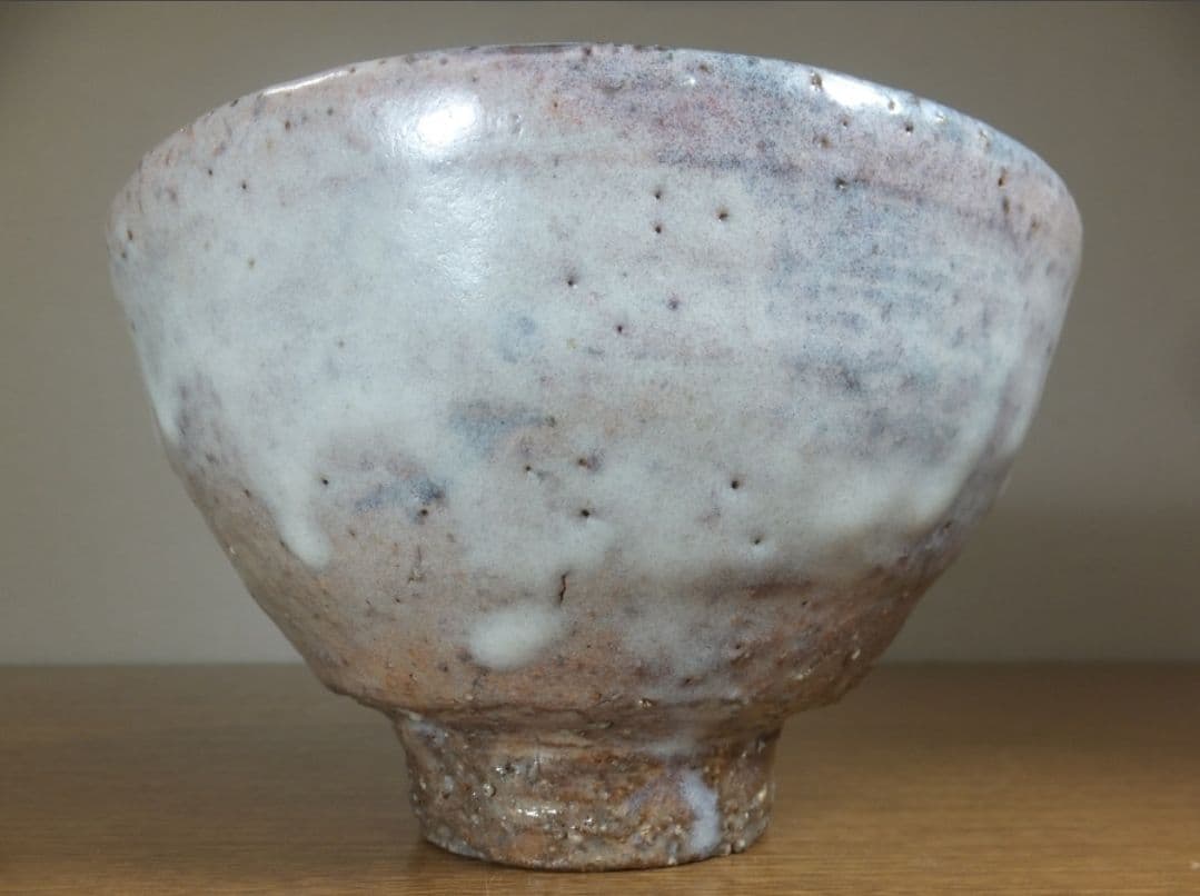 真作保証 波多野善蔵 自作 萩焼 指月窯 コレクター放出品 佐賀県 山口県