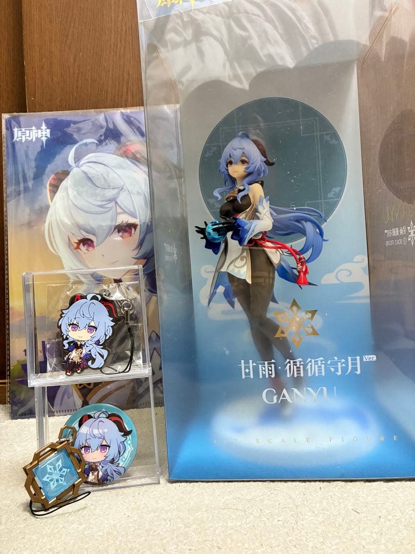 【中古品】、限定ファイル付き、APEX 『原神』 甘雨 循々守月Ver.