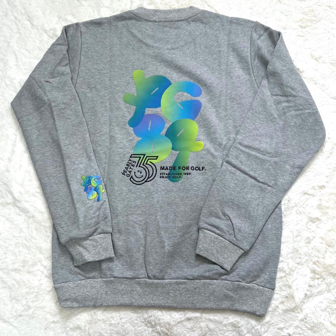 PEARLYGATES35周年トレーナーサイズ6グレー
