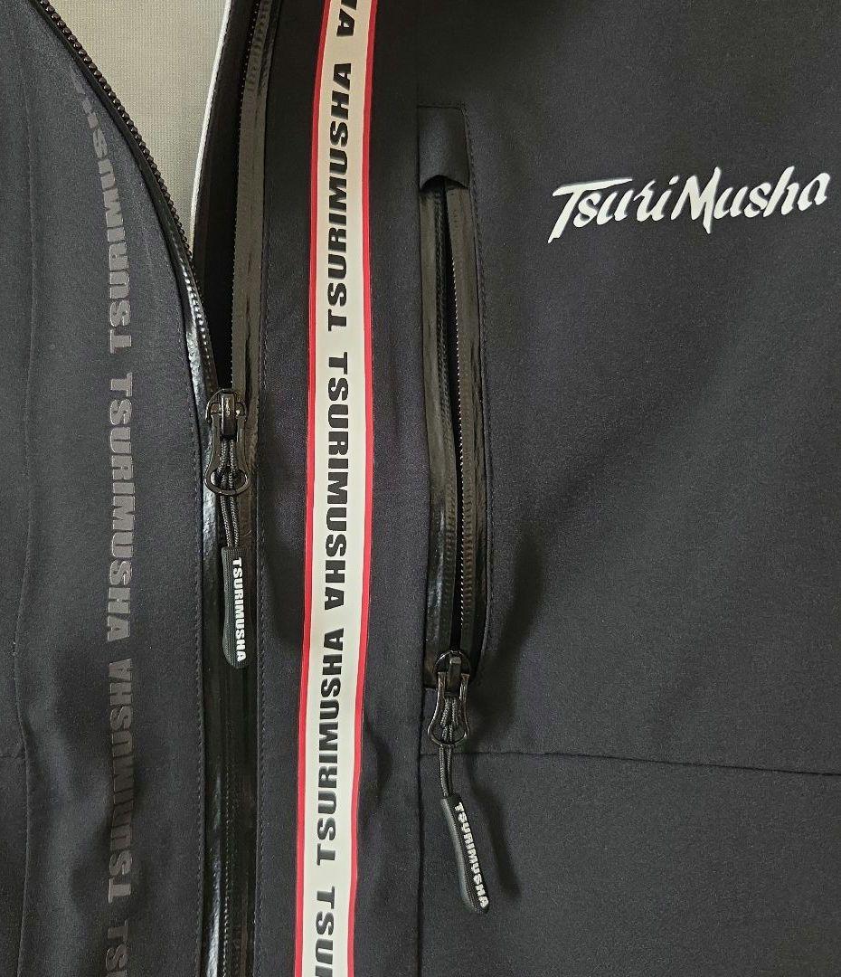 釣武者　テクニカルアーム　３レイヤーレインスーツ　３L