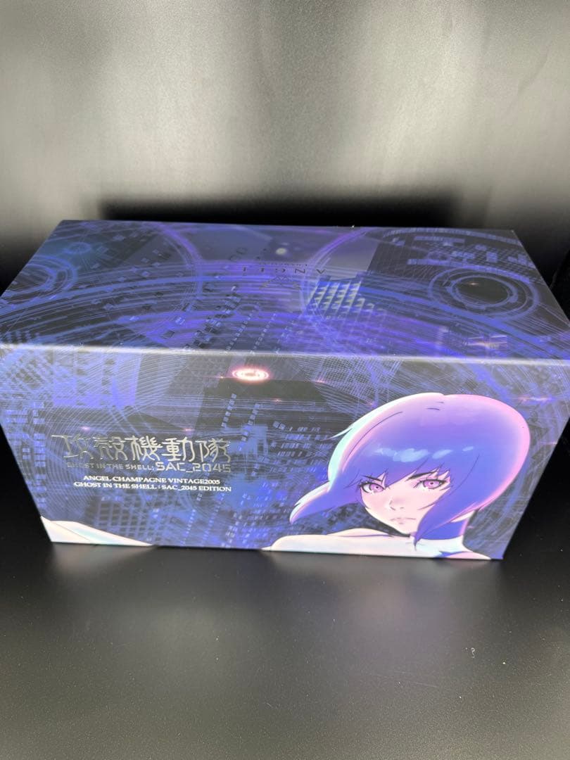 攻殻機動隊 SAC 2045 ANGEL CHAMPAGNE 空箱　空瓶