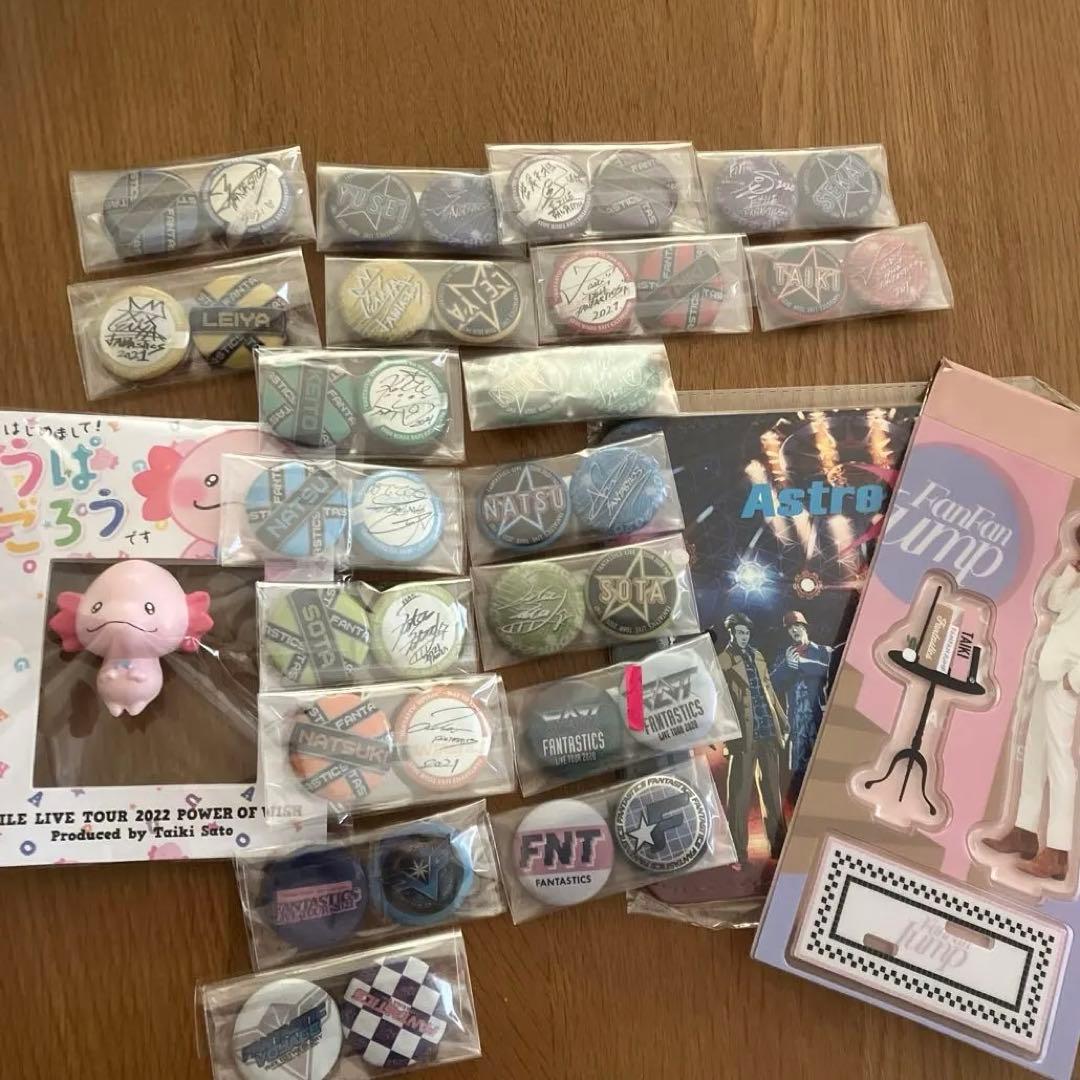 うぱごろうキーホルダー マウスパッド 缶バッジ アクスタセット