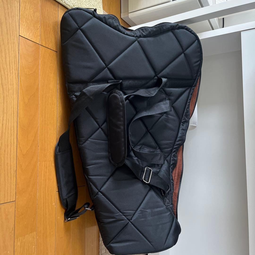 青山ハープ　サウルハープ　25S ホワイト　専用ケース付き　25弦　楽譜台も