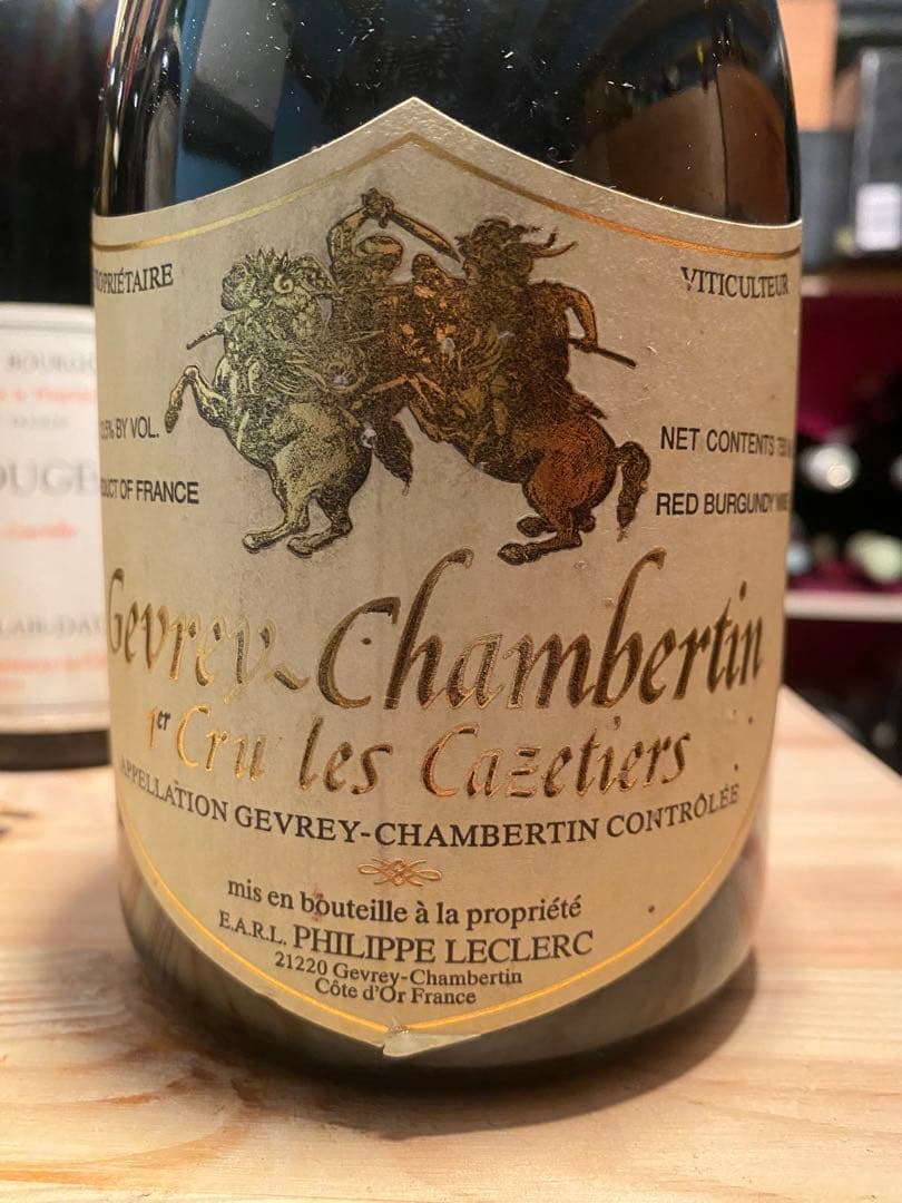 1998年Gevrey-Chambertin Philippe Leclerc