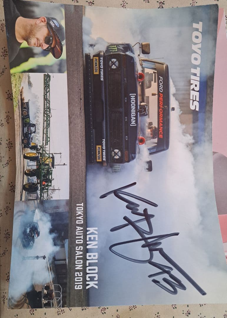 ケンブロック ken block 直筆サイン