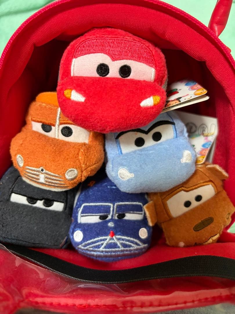 カーズ ぬいぐるみセットとDVD カーズツムツム