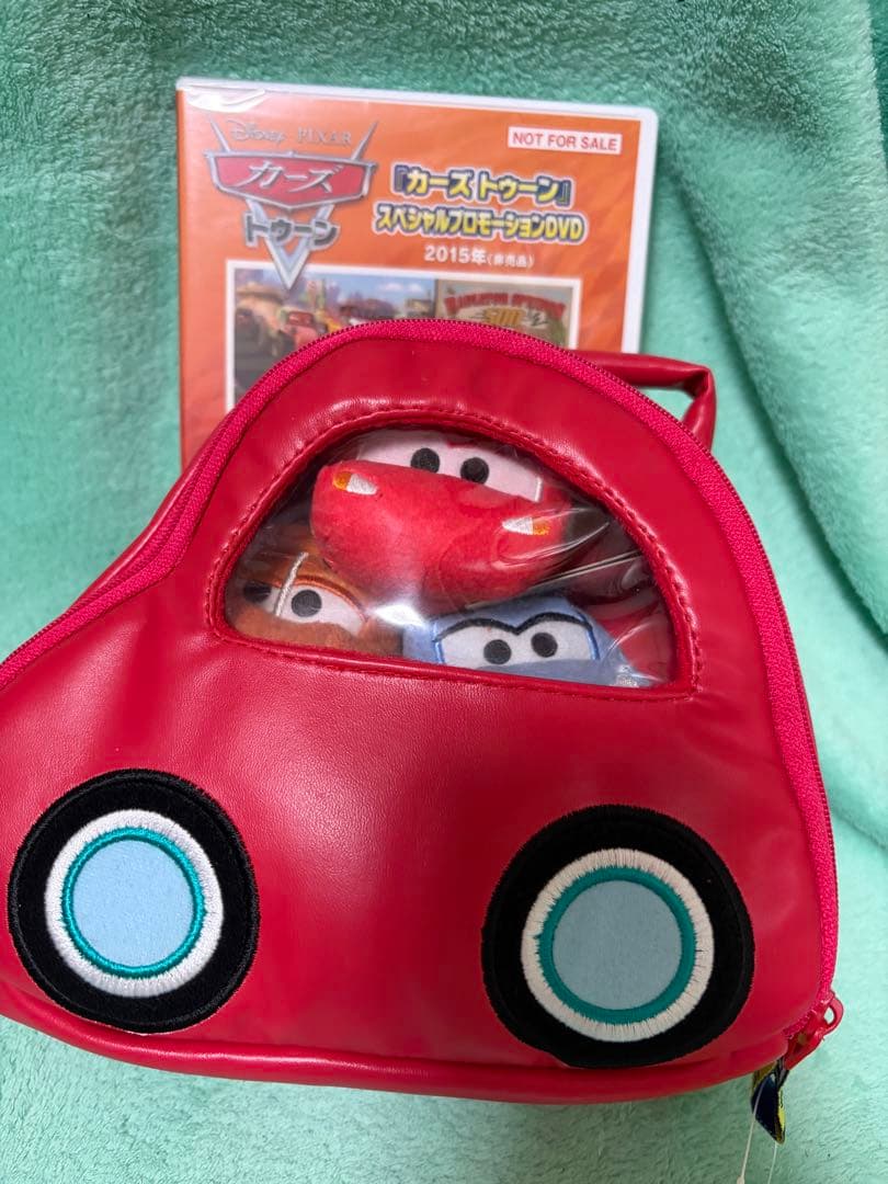 カーズ ぬいぐるみセットとDVD カーズツムツム