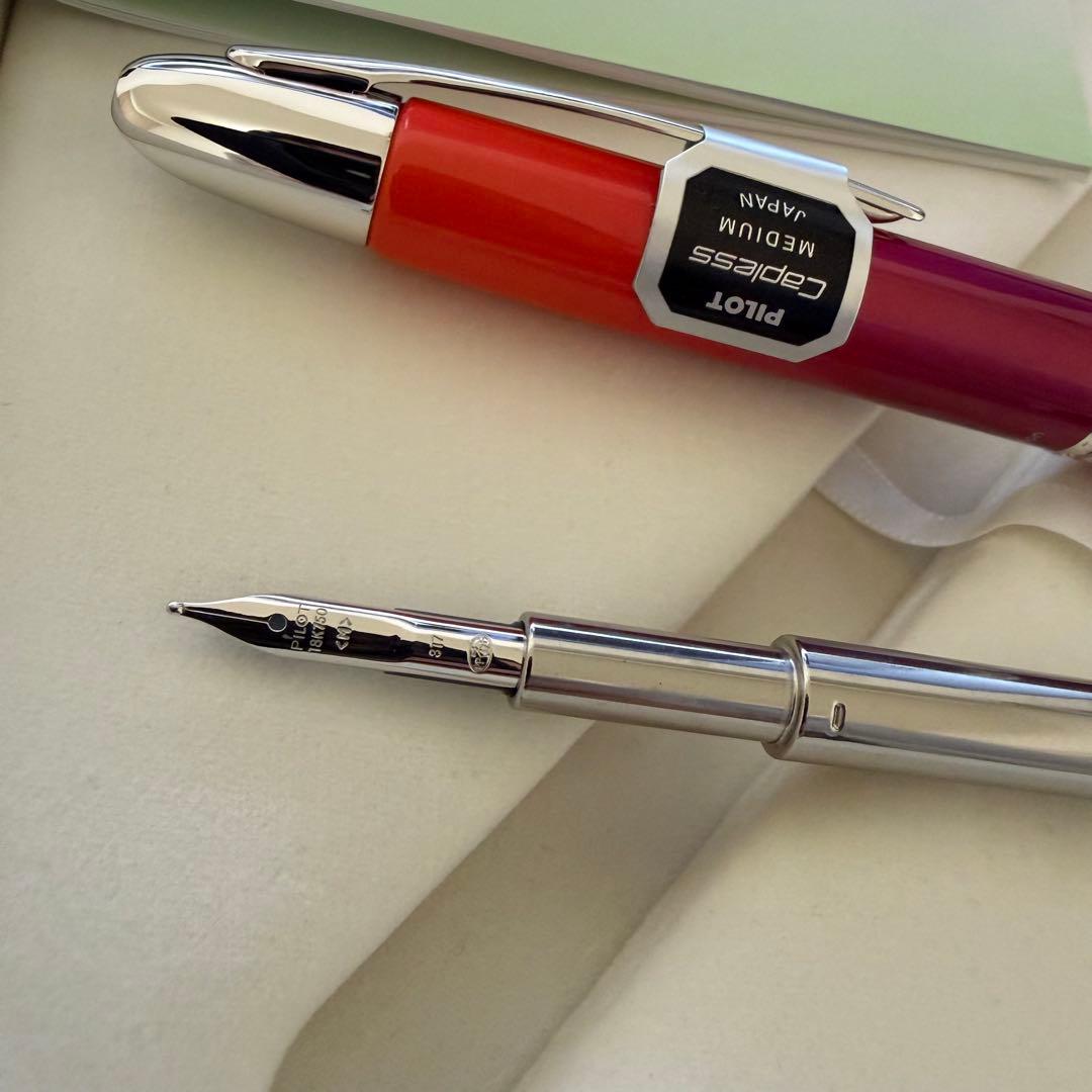 パイロット キャップレス 2017限定 サンライズ 万年筆