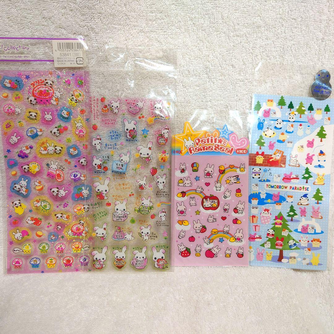 は*あ様 キャラクターシール　16点セット　平成女児　平成レトロ