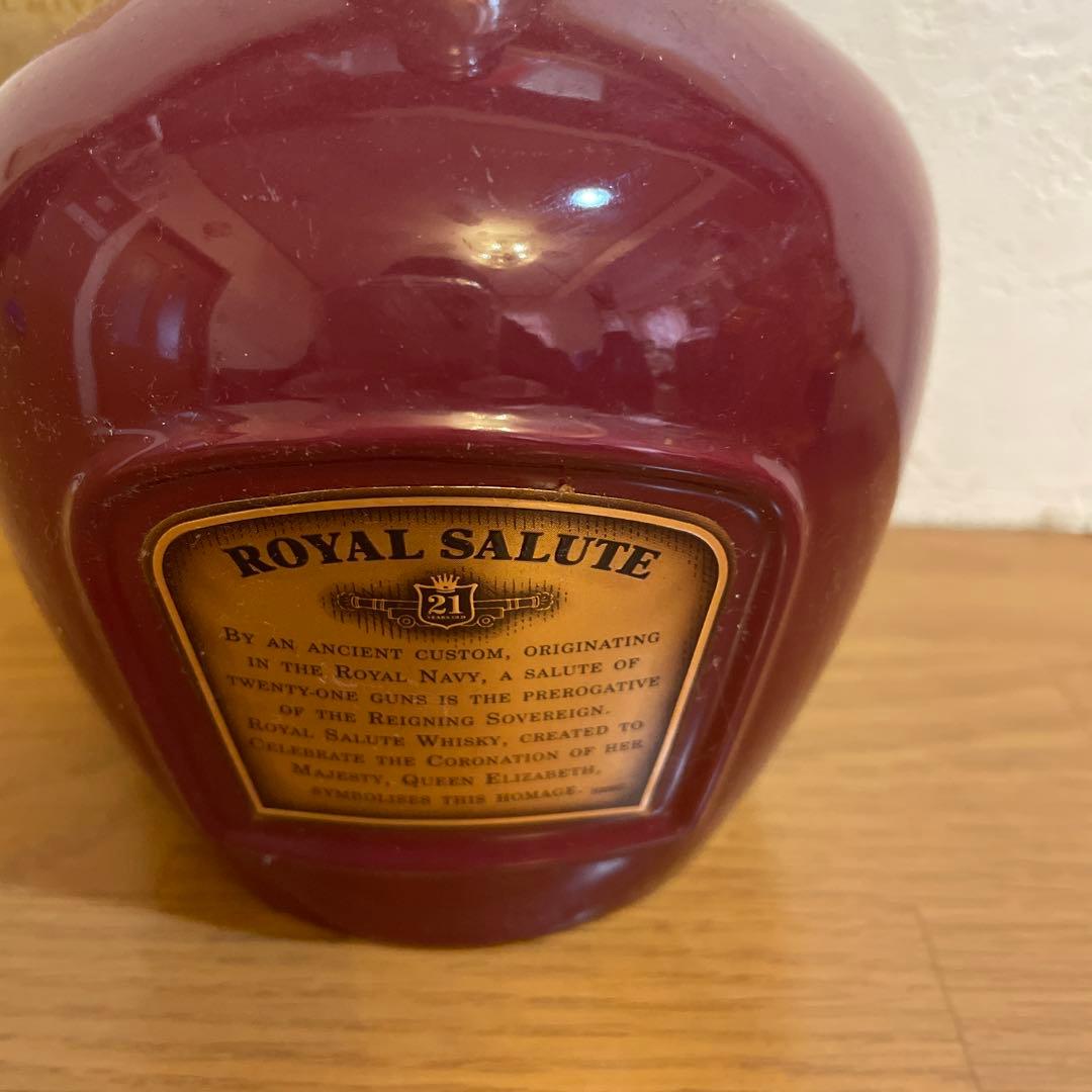  Salute 21年 スコッチウイスキー　古酒　ロイヤルサルート　酒