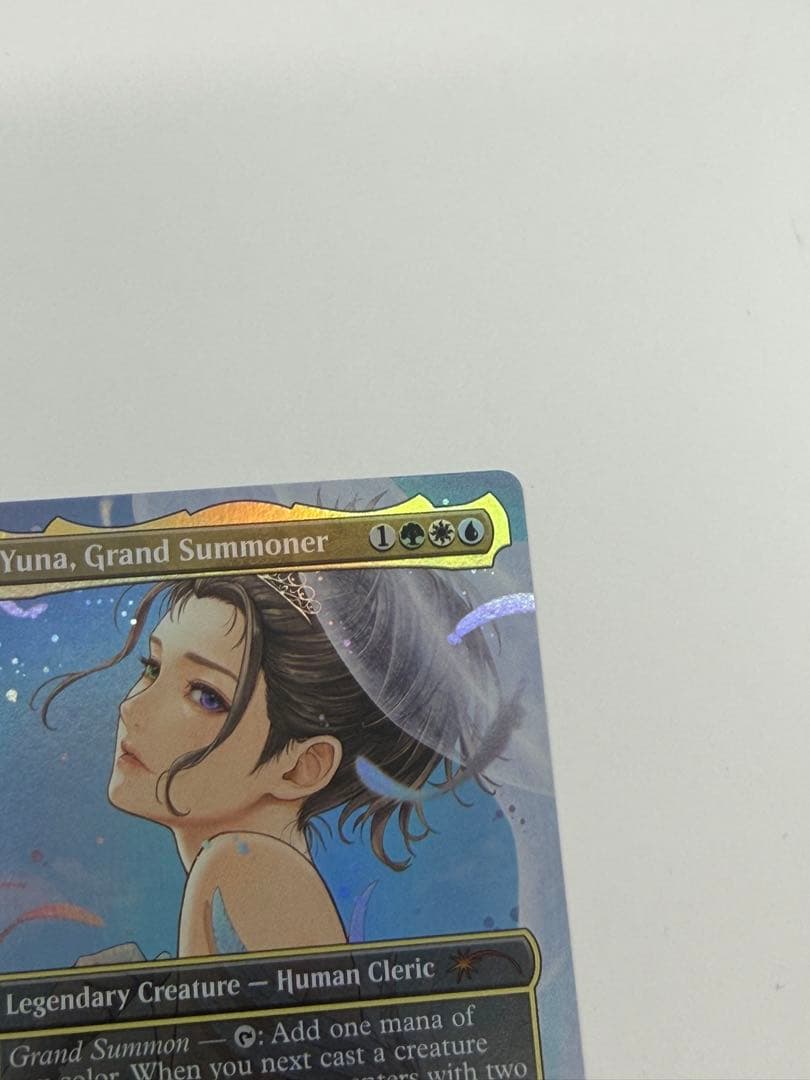 MTG 大召喚士、ユウナ　コマンダーリーグ　プロモ 英語版