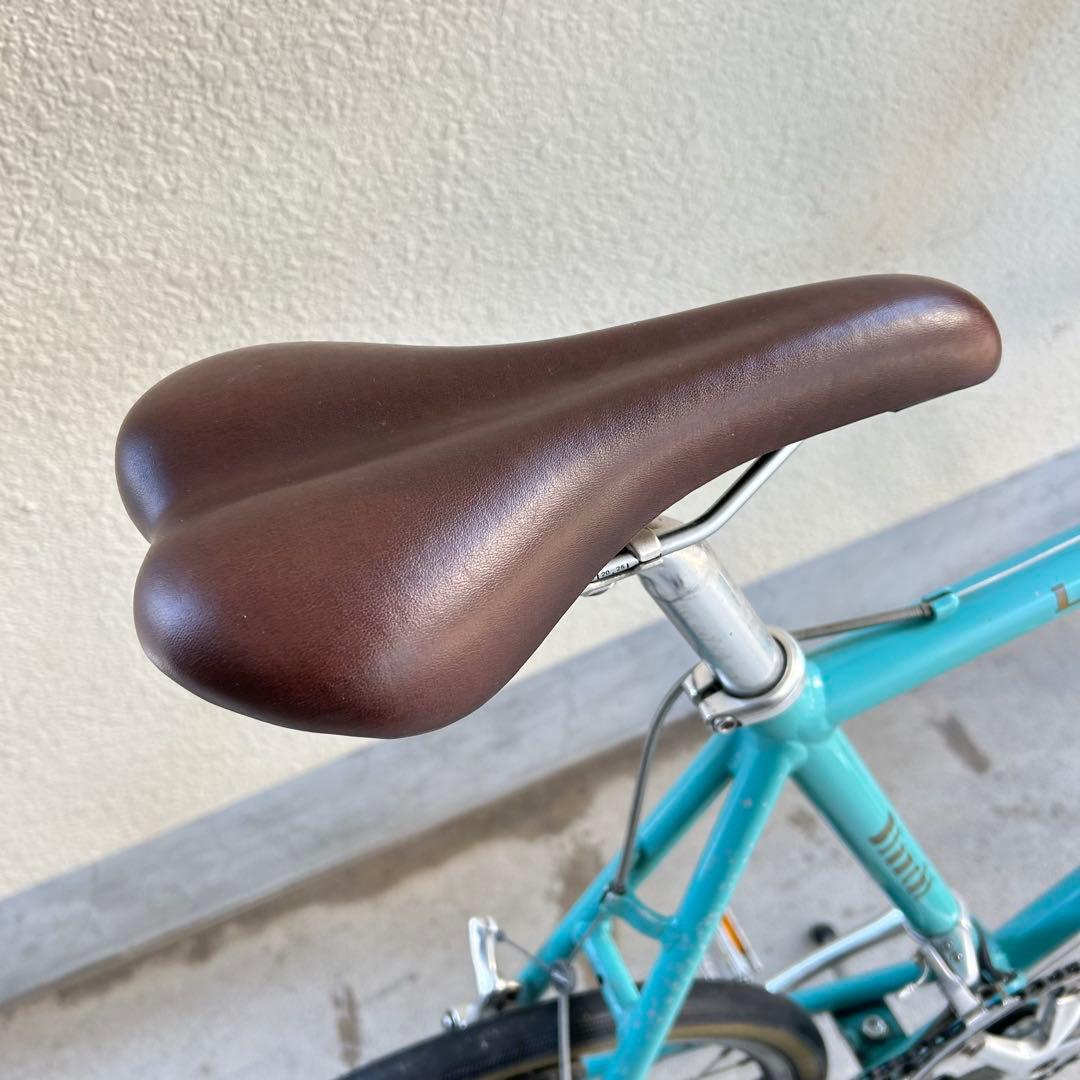 大阪鶴見区直接引取り　ビアンキ ミニベロ8 Lepre チェレステ