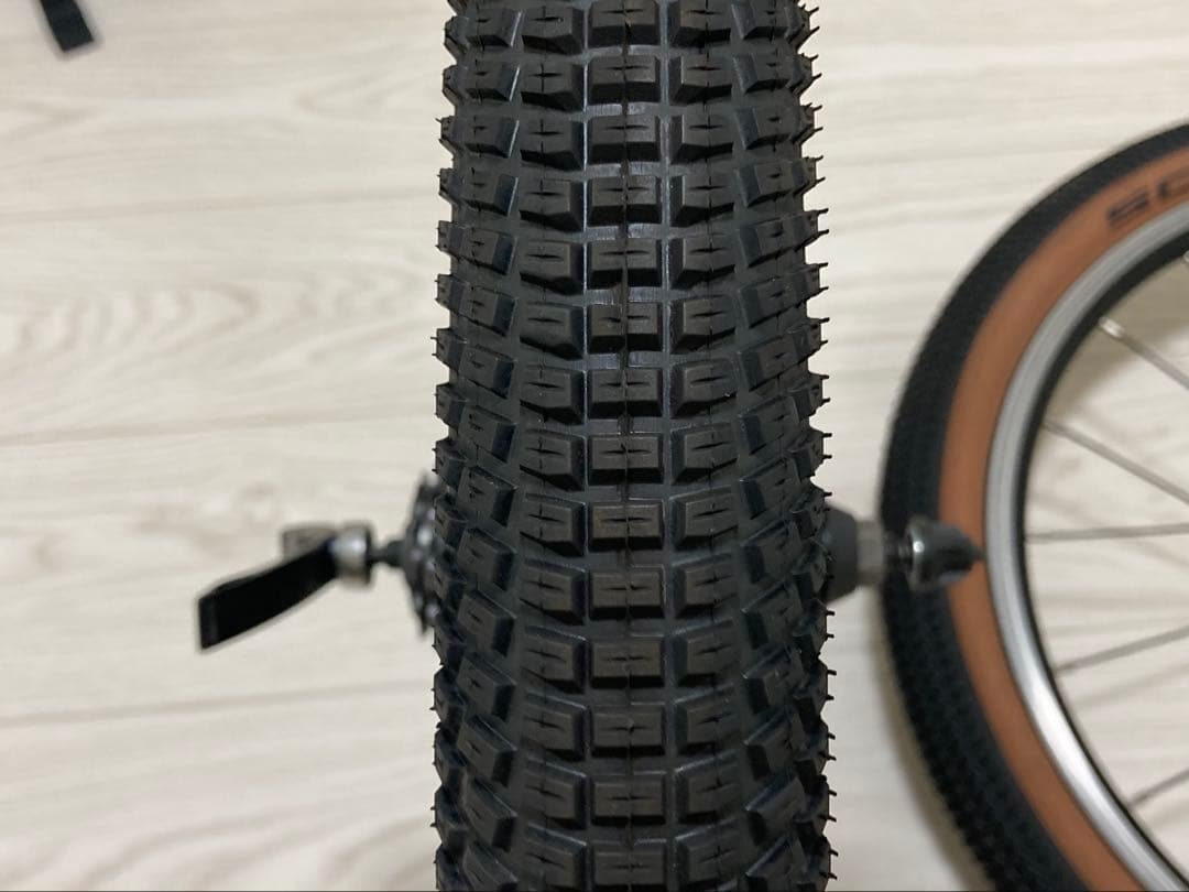 【売切値下】tern vergeN8純正ホイール ビリーボンカーズ 406タイヤ