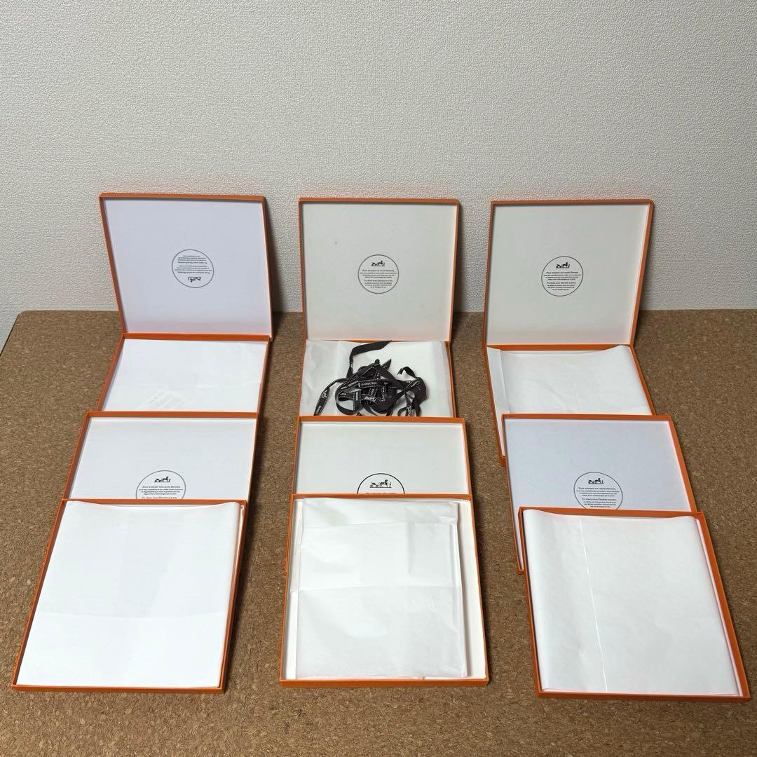 【美品】エルメス 空箱 11個 カレ90 スカーフ