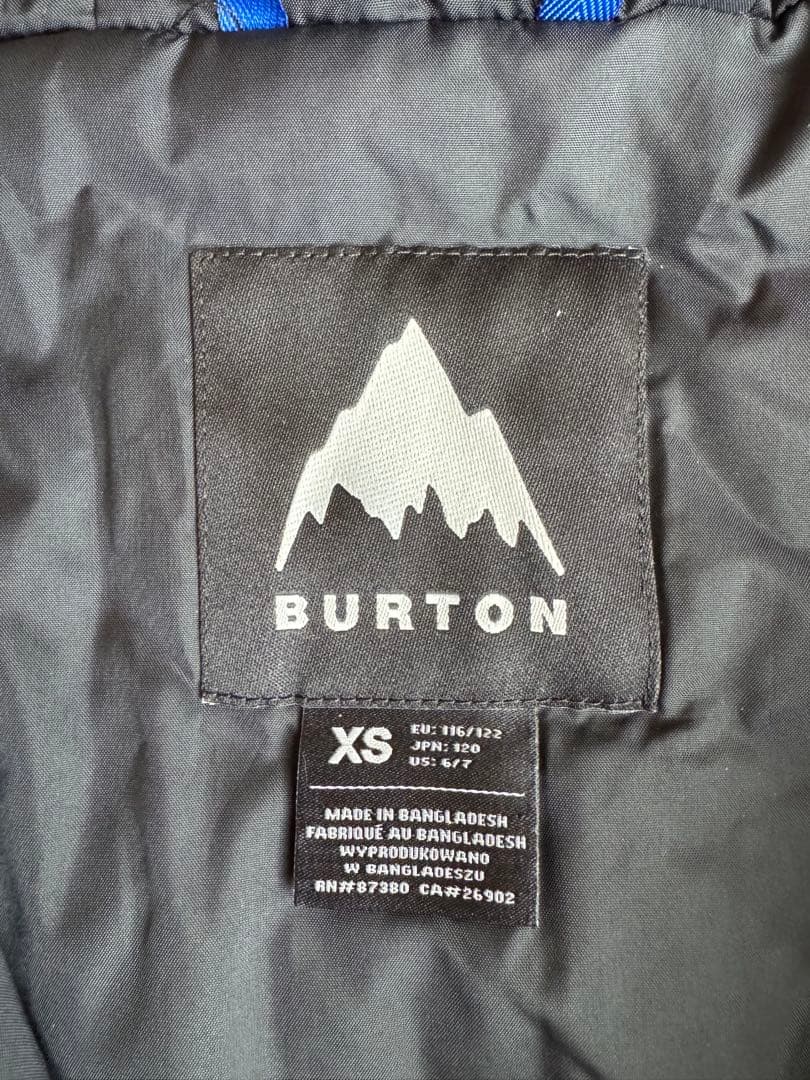 Burton 子ども用スキーウェア 黒/赤❤️120センチ