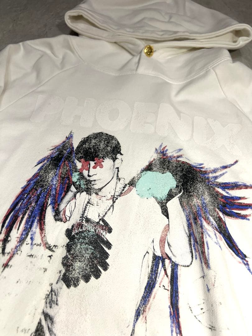 UVERworld BECOME TREE PHOENIX フード付きパーカー