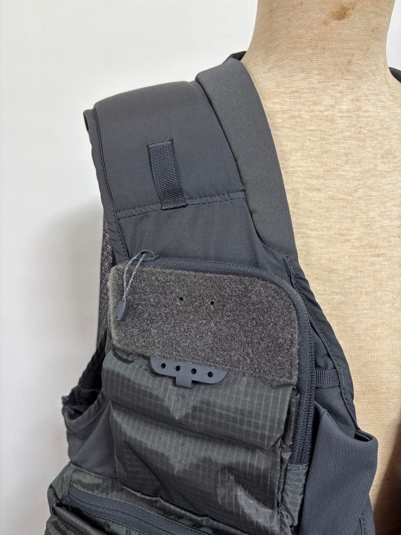 mont-bell フィッシングベスト ブラック