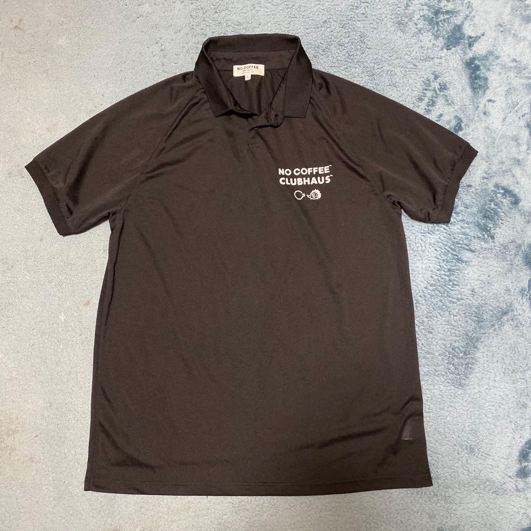 た*け様 未使用 NO COFFEE × CLUBHAUS ポロシャツクラブハウ
