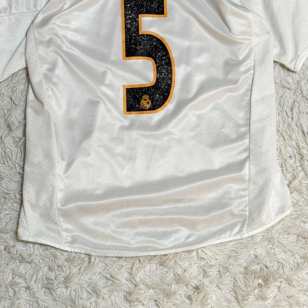 04/05 adidas レアルマドリード ジダン　サッカーユニフォーム　ロゴ