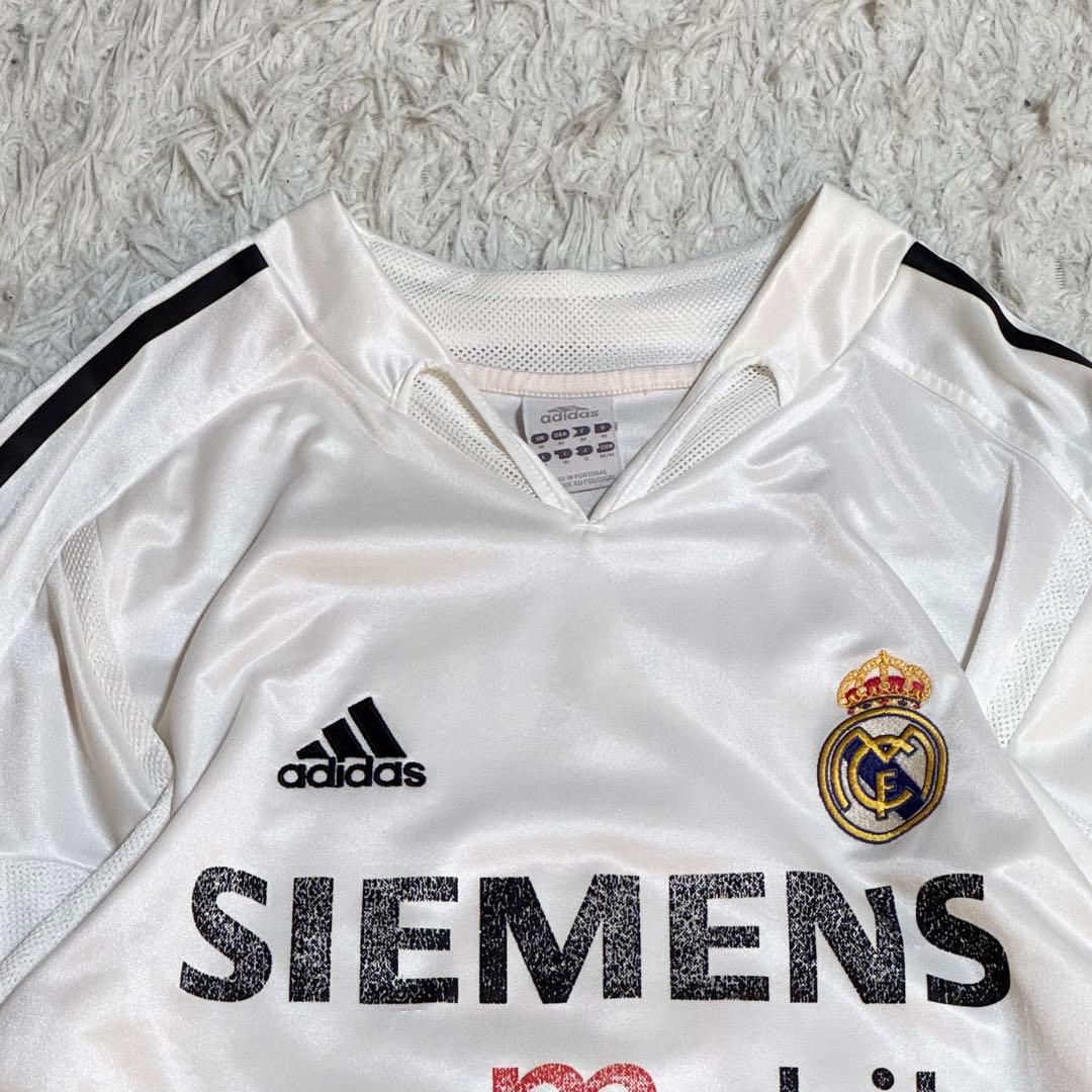 04/05 adidas レアルマドリード ジダン　サッカーユニフォーム　ロゴ